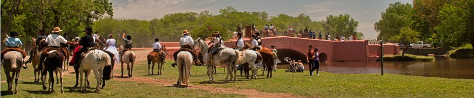 Tradition cradle in San Antonio de Areco