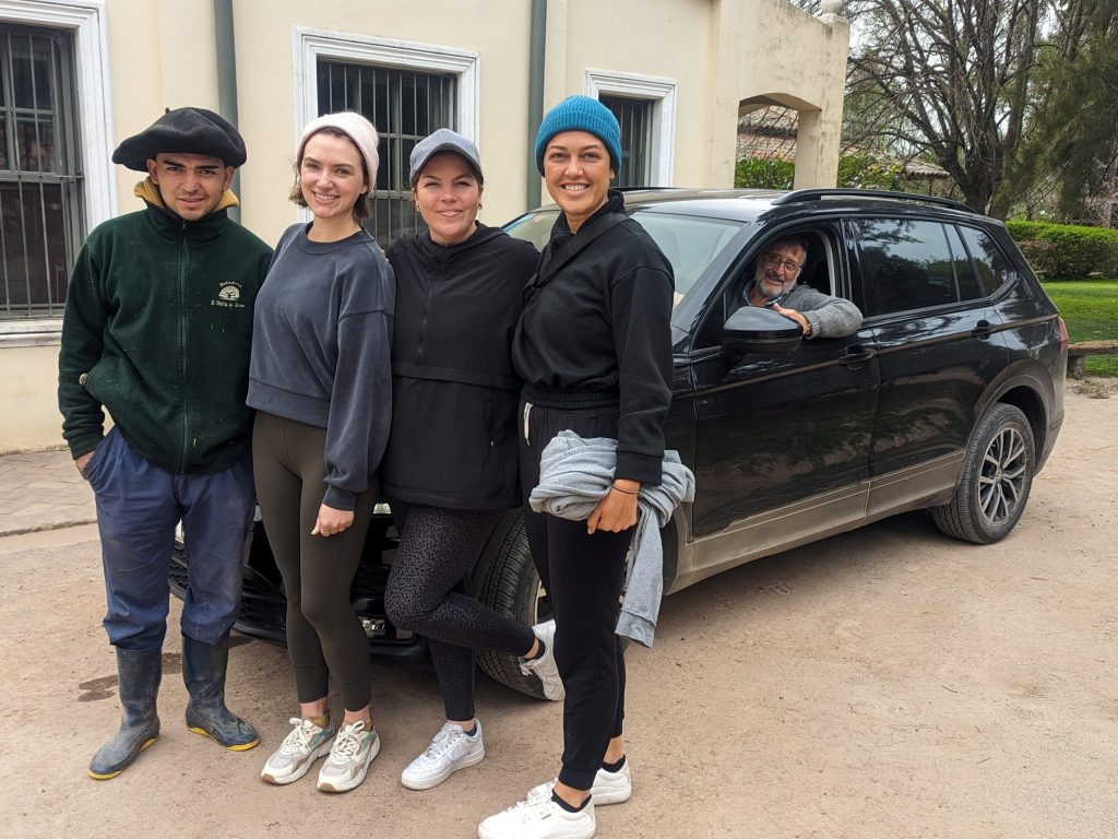 Private transportation estancia tour
